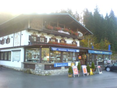 Spitzingsee (Ort) — Souvenirladen