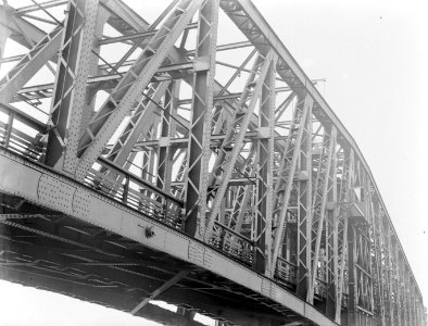 Spoorbrug over het Noordzeekanaal bij Velsen, Bestanddeelnr 189-0224