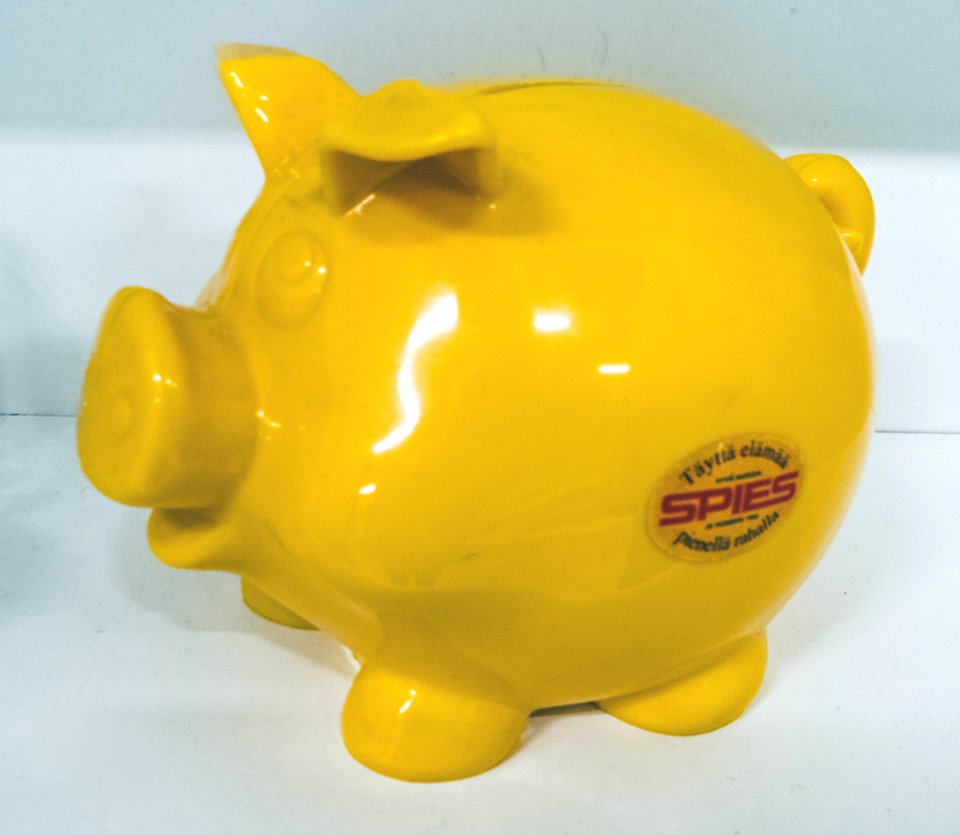 Spies tour company piggy bank