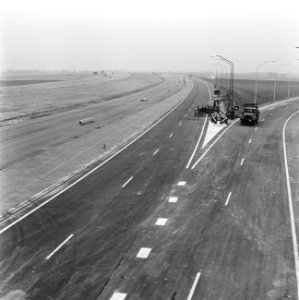 Splitsing van de weg richtingen Amsterdam en HaarlemSchiphol, Bestanddeelnr 919-7701