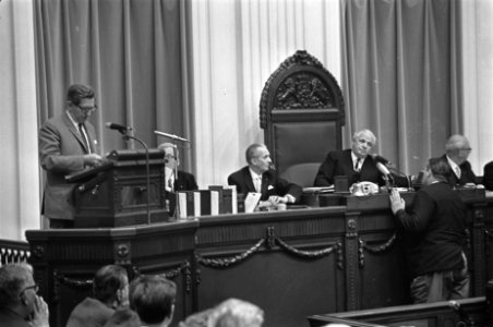 Splitsing Boerenpartij in Tweede Kamer . Dhr. Koekoek aan het woord Tweede Kamer, Bestanddeelnr 921-4642