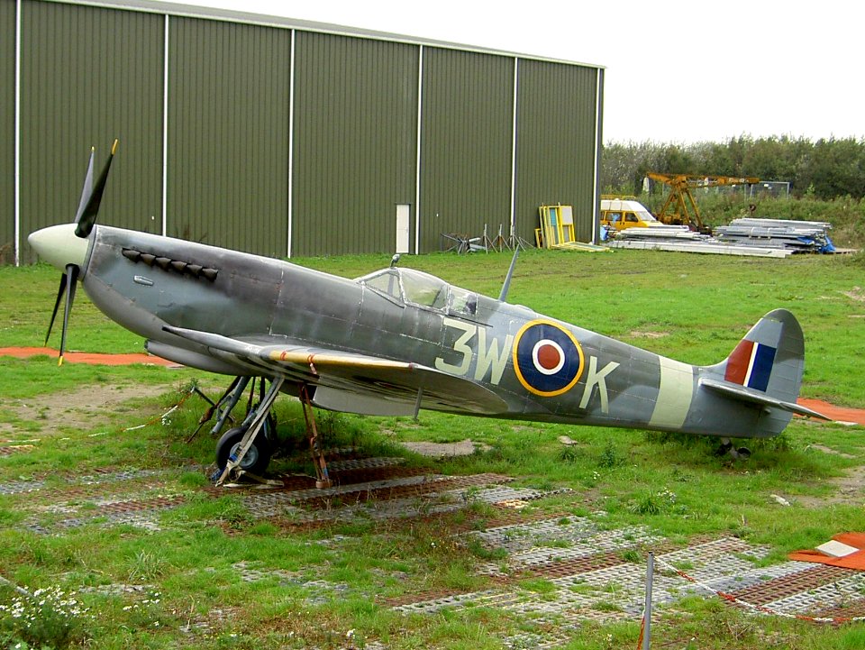 Spitfire at Leleystad airport