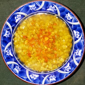 Split peas with curry powder - Massachusetts