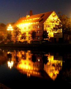 Spichlerz Stary Port zmierzch a