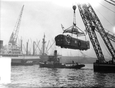 Spoorrijtuig Ss. Sumatra per Nederland naar Indonesie, Bestanddeelnr 906-9632