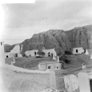 Spanje, rotswoningen bij Guadix, Bestanddeelnr 918-0135