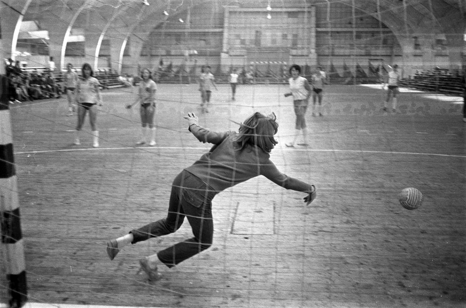 Sport in de Oude RAI, zaalhandbal, Bestanddeelnr 921-7988
