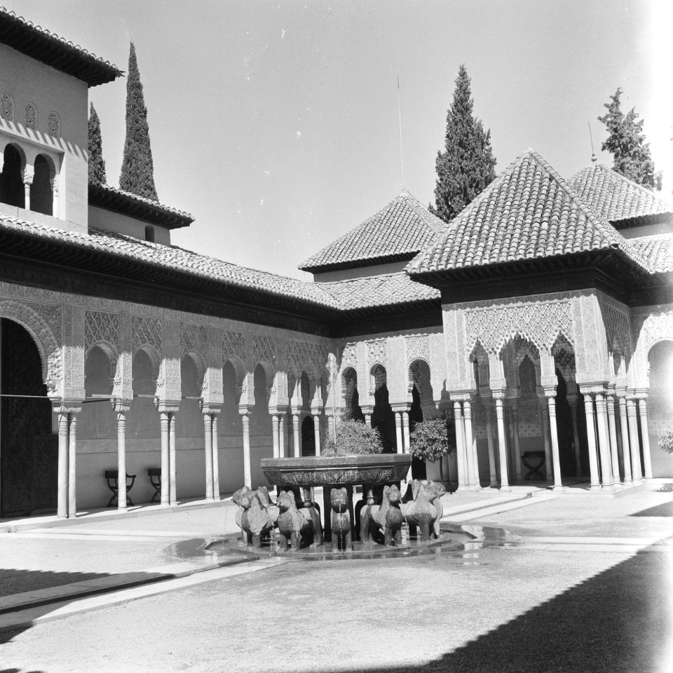 Spanje, Granada, het Alhambra, Bestanddeelnr 918-0083
