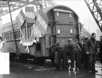 Spoorrijtuig Ss. Sumatra per Nederland naar Indonesie, Bestanddeelnr 906-9634