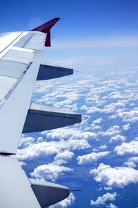 Clouds flying air berlin photo