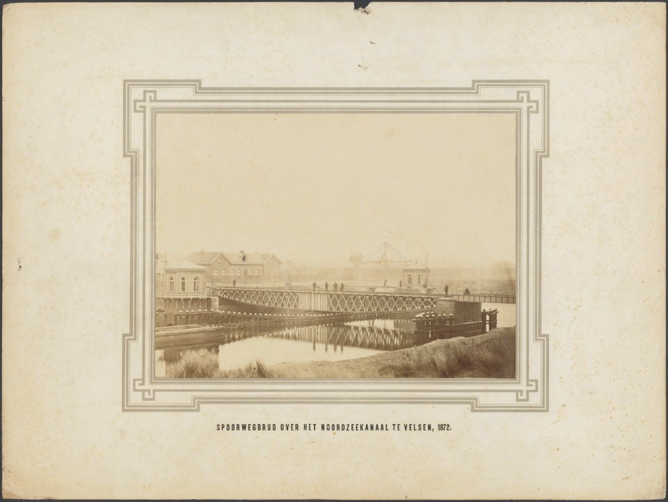 Spoorwegbrug over het Noordzeekanaal te Velsen, Bestanddeelnr 469