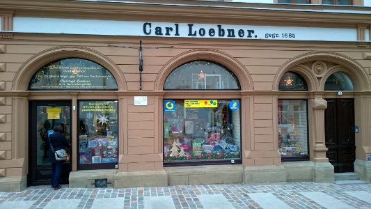 Spielwarengeschäft Loebner in Torgau