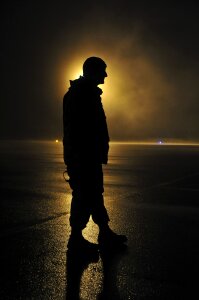 Man military air force