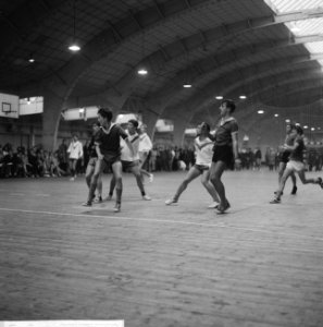 Spanning in de handbalwedstrijd, Bestanddeelnr 918-3920