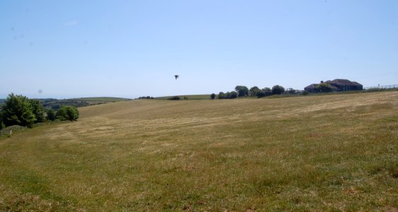 Southward view across Happy Valley, Woodingdean (May 2020)