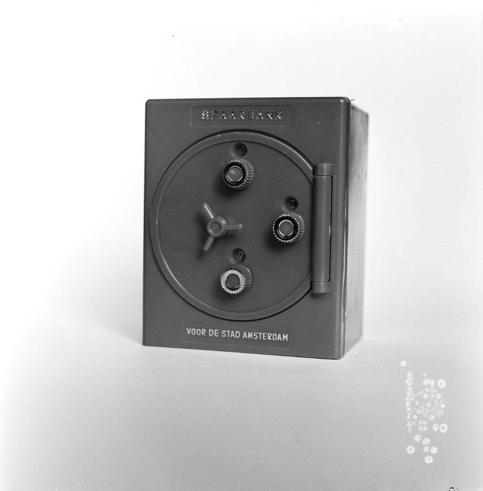 Sparen, bankwezen, kluizen, Bestanddeelnr 918-4832