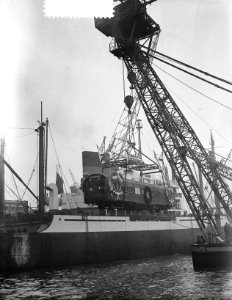 Spoorrijtuig Ss. Sumatra per Nederland naar Indonesie, Bestanddeelnr 906-9638