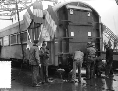 Spoorrijtuig Ss. Sumatra per Nederland naar Indonesie, Bestanddeelnr 906-9633