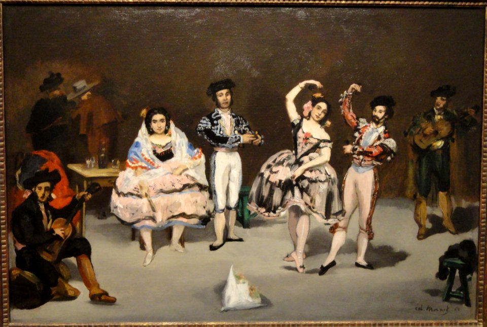 Spanish Ballet, Edouard Manet, 1862 - Phillips Collection - DSC04762