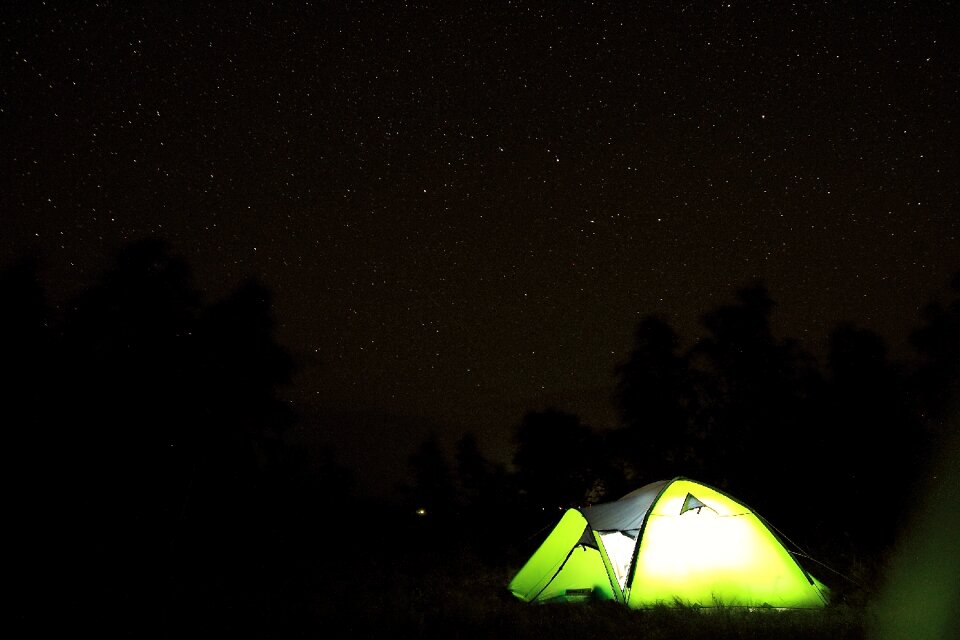 Tents nature russia
