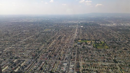 South-Los-Angeles-Western-Avenue-Jesse-Owens-Park-view-from-north-August-2014