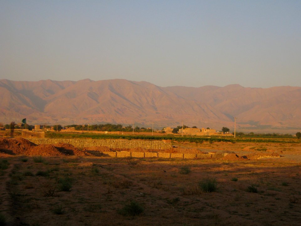 Southwestern suburbs of Nishapur - Sunset 01