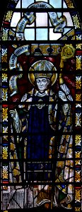 Southwark Cathedral stained glass windows Saint Swithun 01082013 22