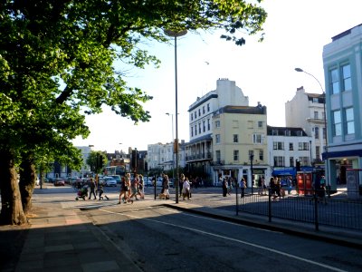 Southward view towards Castle Square and Old Steine, Brighton (June 2013)