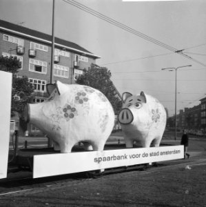 Sparen, bankwezen, optochten, Bestanddeelnr 918-3612