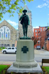 Spanish-American War Monument by Melzar Hunt Mosman - Leominster, Massachusetts - DSC06194