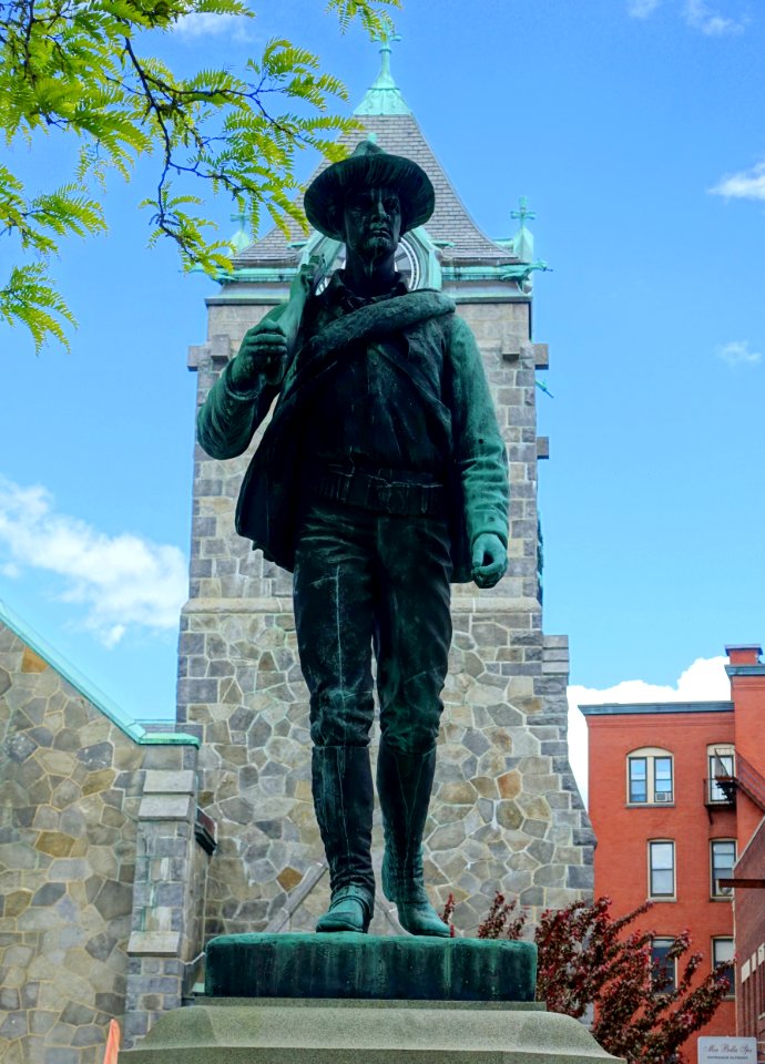 Spanish-American War Monument by Melzar Hunt Mosman - Leominster, Massachusetts - DSC06197