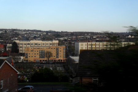 Southward view from London Road Viaduct, Brighton (April 2010) (1)