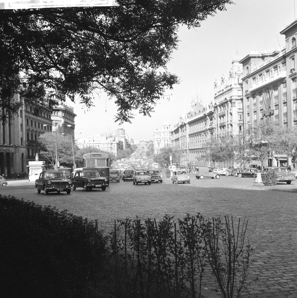 Spanje, Madrid, Calle de Alcala, Bestanddeelnr 918-0104