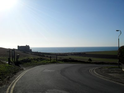 Southward view from Beacon Hill, Ovingdean (January 2010) (1)