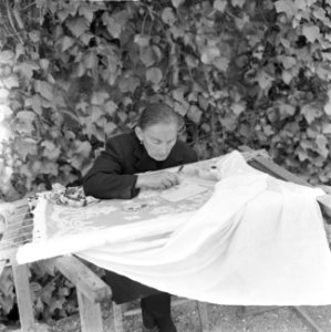 Spanje, kantwerkster, Bestanddeelnr 918-0127