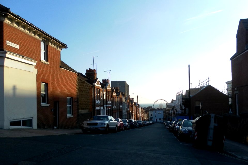 Southward view along White Street, Carlton Hill, Brighton (October 2011) (1)