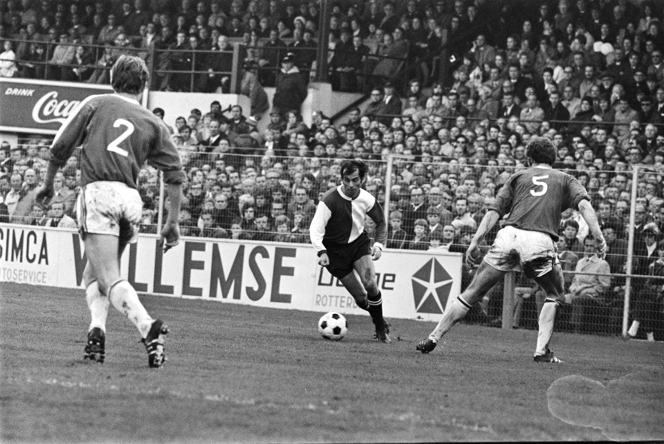 Sparta tegen Feijenoord 1-1, Bestanddeelnr 924-0134