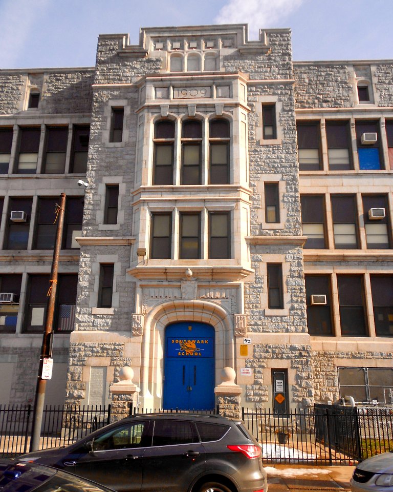 Southwark School entrance Philly