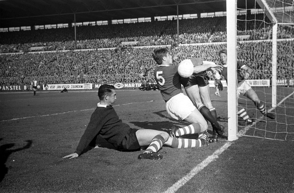 Sparta tegen Feyenoord 0-3, spelmomenten, Bestanddeelnr 917-0196
