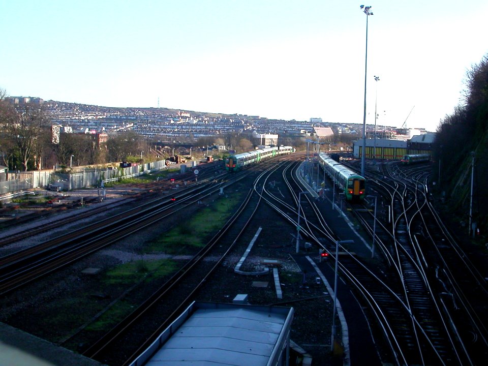 Southward view from Dyke Road Drive, Brighton (December 2006) (1)