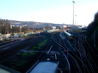 Southward view from Dyke Road Drive, Brighton (December 2006) (1)