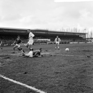 Sparta tegen Ajax 0-0, spelmoment, Bestanddeelnr 917-4074