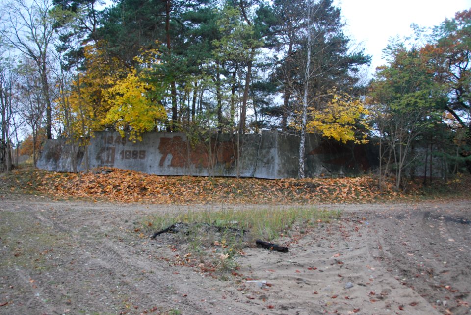Soviet WW2 memorial in Strachuw