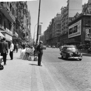 Spanje, Madrid, Avenue Jose Antonio, Bestanddeelnr 918-0105