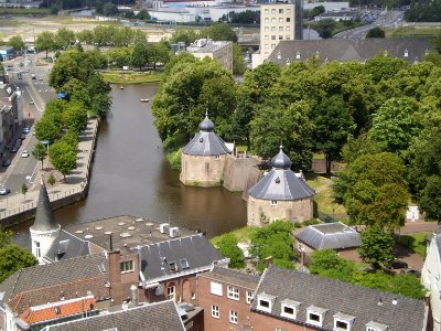 Spanjaardsgat vanuit Grote Kerk