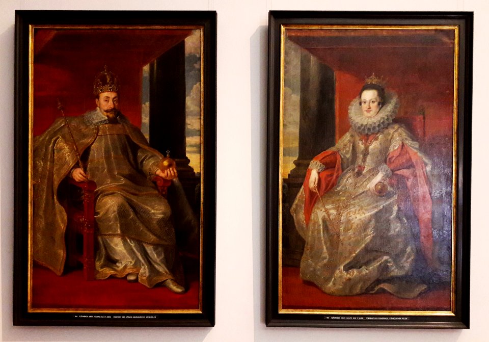 Soutman Sigismund III Vasa and Constance of Austria