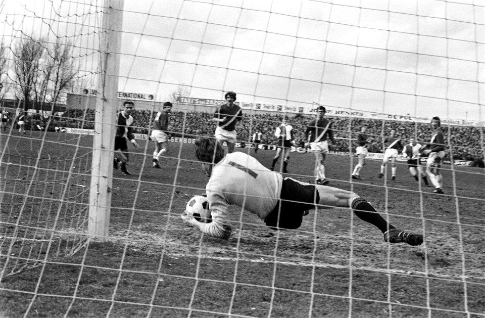 Sparta tegen Feyenoord 0-0., Bestanddeelnr 923-4061