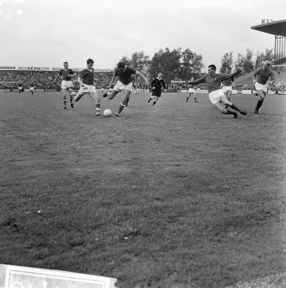 Sparta tegen FC Twente 2-4, spelmoment, Bestanddeelnr 918-1718