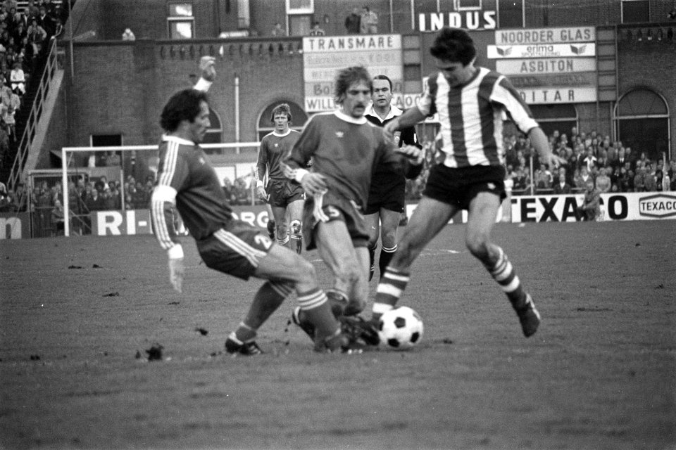 Sparta tegen Twente 1-2, spelmomenten, Bestanddeelnr 929-4261