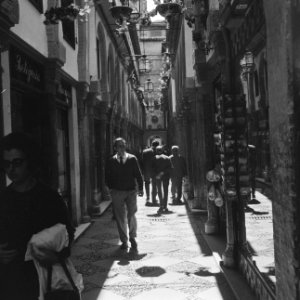 Spanje, Granada, straatbeeld, Bestanddeelnr 918-0074